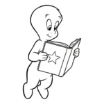 coloriage Casper et apprentissage