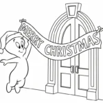 coloriage Casper a colorier en ligne