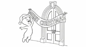 coloriage Casper a colorier en ligne