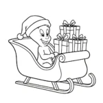 coloriage Casper pour enfant