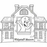 coloriage Casper et apprentissage