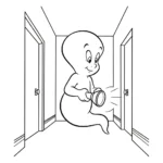 coloriage Casper et dessins