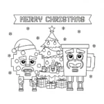 coloriage Cooki & Milki Brainrot a imprimer gratuitement