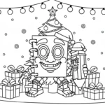 imprimer coloriage Cuadramat & Pakrahmatmamat