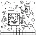 coloriage Cuadramat & Pakrahmatmamat pour bebe a imprimer