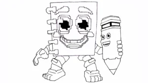 coloriage Cuadramat & Pakrahmatmamat à imprimer gratuitement