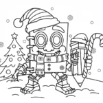 coloriage Cuadramat & Pakrahmatmamat à imprimer pour enfant de 2 ans