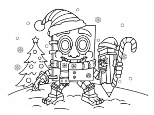 coloriage Cuadramat & Pakrahmatmamat à imprimer pour enfant de 2 ans