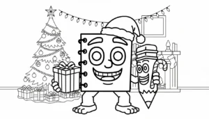 coloriage Cuadramat & Pakrahmatmamat pour enfant gratuit