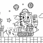 coloriage Cuadramat & Pakrahmatmamat et dessins