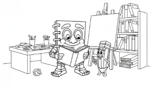 coloriage Cuadramat & Pakrahmatmamat pour enfant a imprimer gratuit