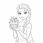 coloriage Dessert pour enfant de 10 ans
