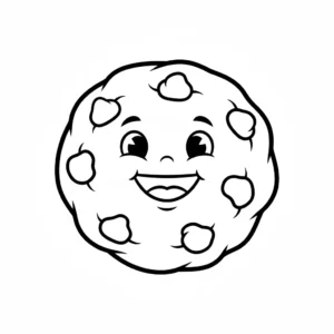 coloriage Dessert à imprimer pour enfant de 6 ans