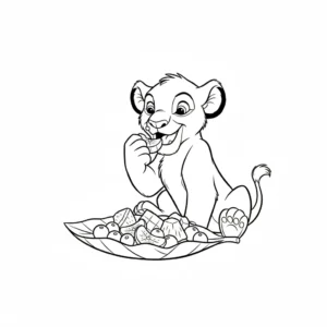 coloriage Dessert à imprimer gratuitement