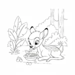 coloriage Dessert educatif pour enfant