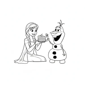 coloriage Dessert à imprimer pour enfant de 9 ans