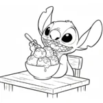 a imprimer coloriage Dessert gratuit