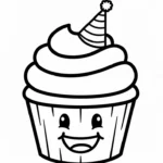 coloriage Dessert pour enfant de 10 ans