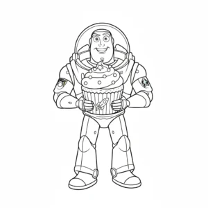 coloriage Dessert à imprimer pour enfant de 6 ans