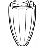 coloriage Dessert pour enfant a imprimer gratuit