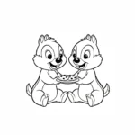 coloriage Dessert pour enfants a imprimer gratuit