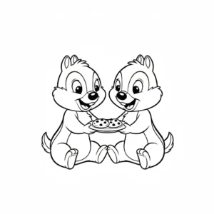 coloriage Dessert pour enfants a imprimer gratuit