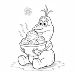 coloriage Dessert à imprimer pdf