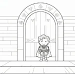 coloriage Doctor Strange pour enfant à imprimer