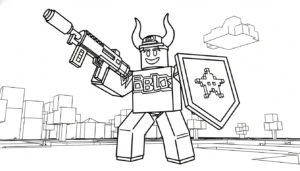 coloriage Guest 666 pour enfant de 10 ans