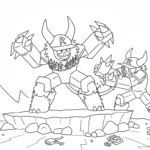 coloriage Guest 666 et dessin a imprimer