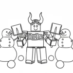 coloriage Guest 666 pour enfant de 6 ans