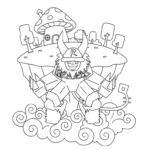 coloriage Guest 666 d