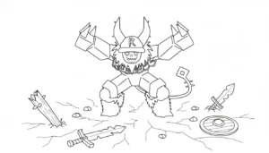 coloriage Guest 666 d
