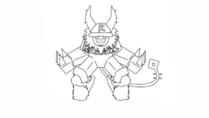 coloriage Guest 666 pour enfants
