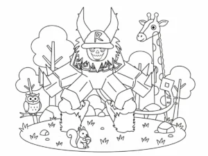 coloriage Guest 666 pour enfants à télécharger