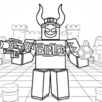 coloriage Guest 666 pour enfant de 6 ans