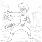 coloriage Henry Danger gratuit