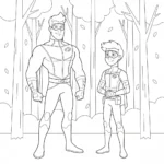 coloriage Henry Danger pour enfant de à imprimer