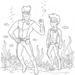 coloriage Henry Danger pour enfant de à imprimer