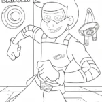 image pour coloriage Henry Danger enfant