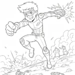 télécharger coloriage Henry Danger gratuit