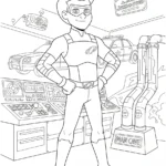 imprimer coloriage Henry Danger