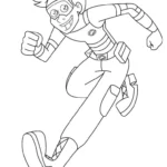 coloriage Henry Danger pour enfant de 3 ans