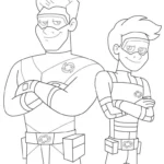 a imprimer coloriage Henry Danger gratuit