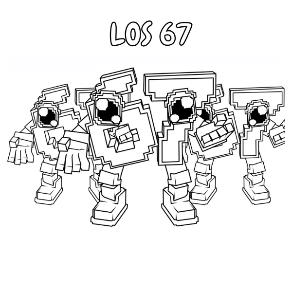 Tranh tô màu Los 67