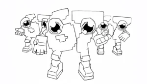 coloriage Los 67 pour enfant gratuit