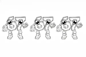coloriage Los 67 gratuit à imprimer