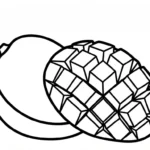 coloriage Mango a dessiner et imprimer