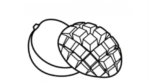 coloriage Mango a dessiner et imprimer