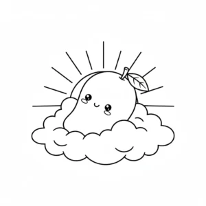 coloriage Mango à imprimer gratuit